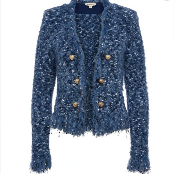 L'AGENCE- Azure Cardigan Blazer - Picture 2 of 4